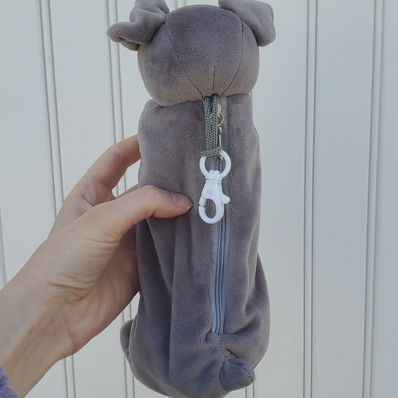 New Schnauzer Dog Zippered Bag Pouch Stuffed Animal - Picture 3 of 6
